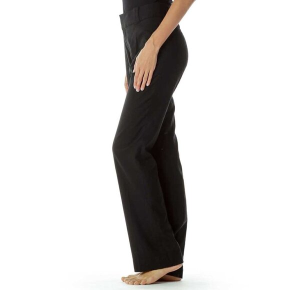 Banana Republic Black Wool Straight Leg Pants - Picture 3 of 3